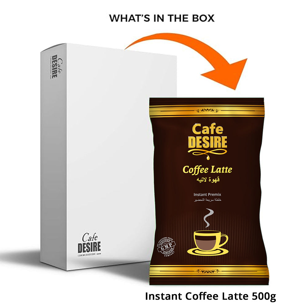 Coffee latte Premix - Low Sugar Unsweetened (650g)