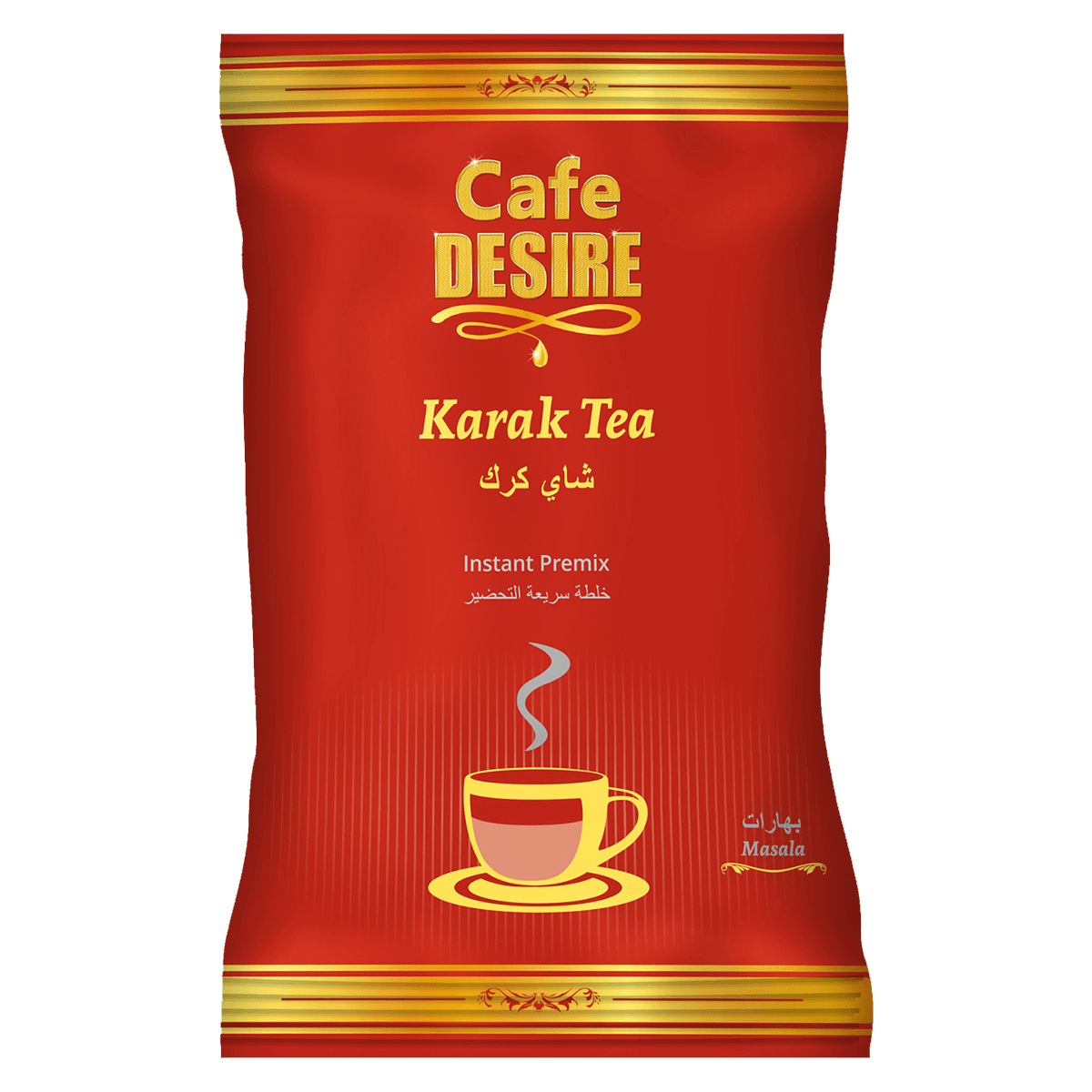 Karak Masala Tea Premix (1Kg) | 3 in 1 Tea | Makes 80 cups | Mixture of Aromatic Herbs & Spices | Milk not required | For Manual Use - Just add Hot Water | Suitable for all Vending Machines 